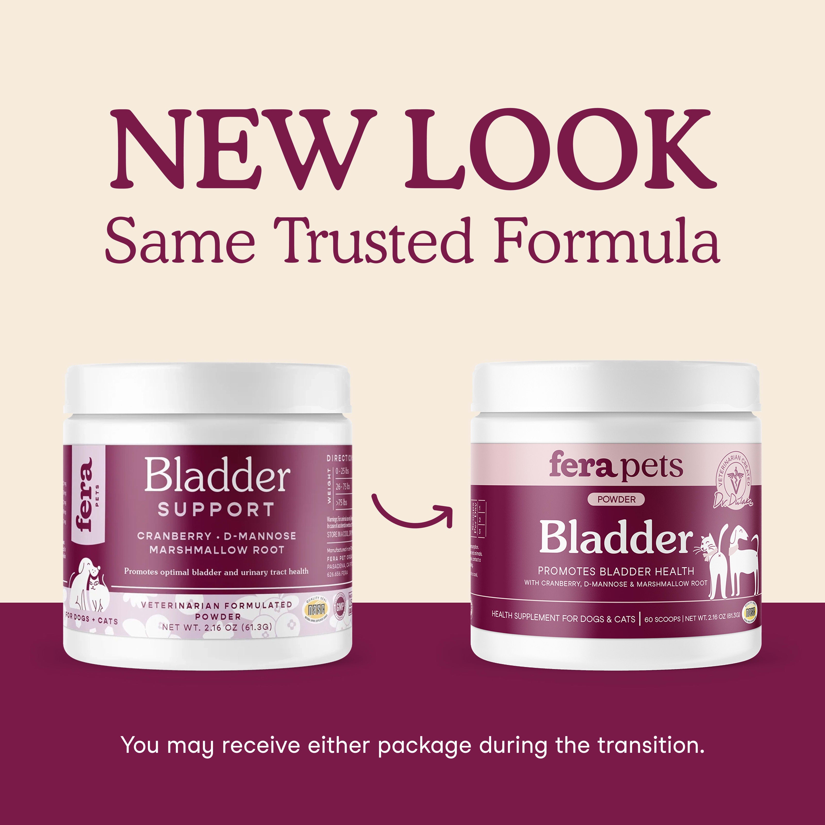 Bladder Support for Dogs and Cats
