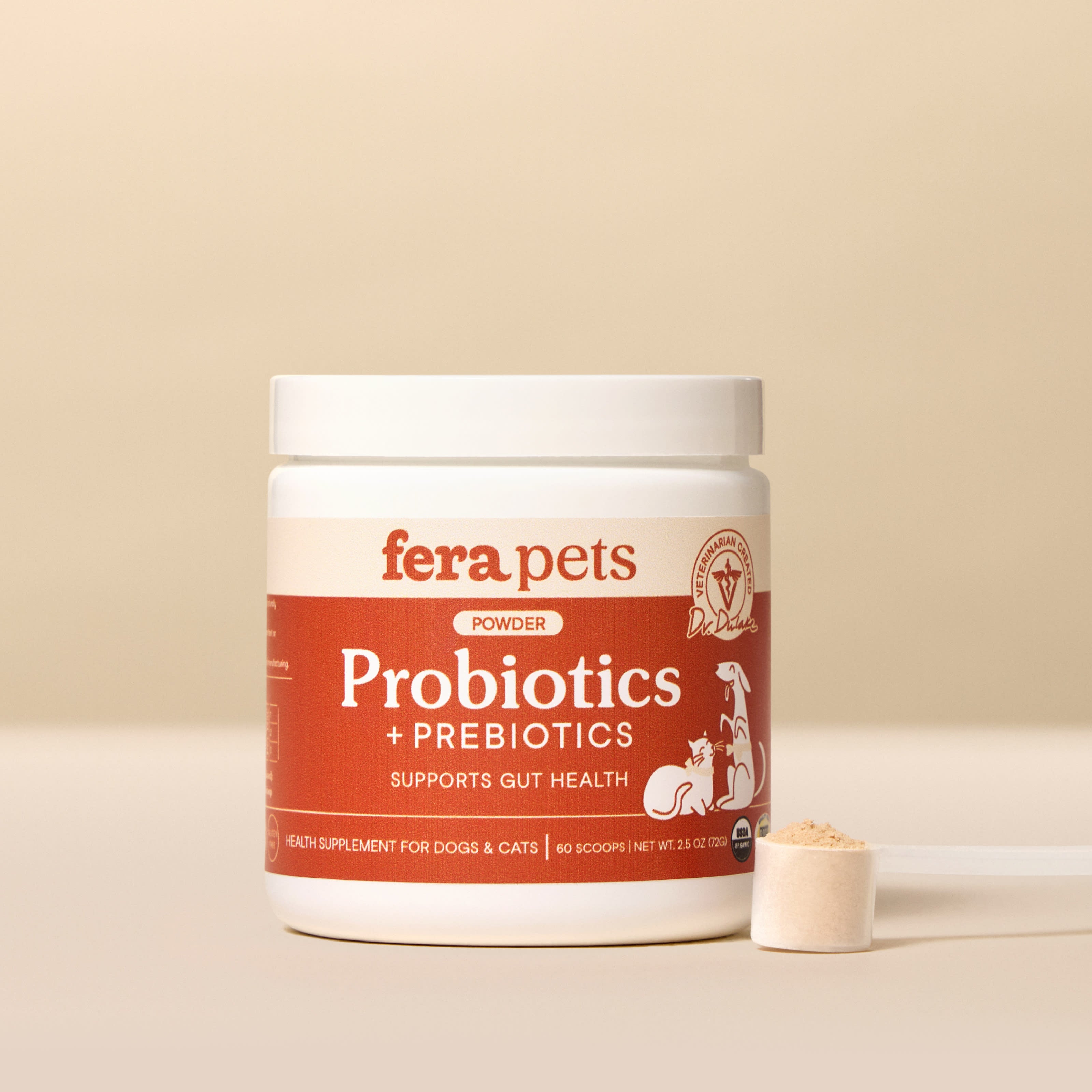 USDA Organic Probiotics with Prebiotics