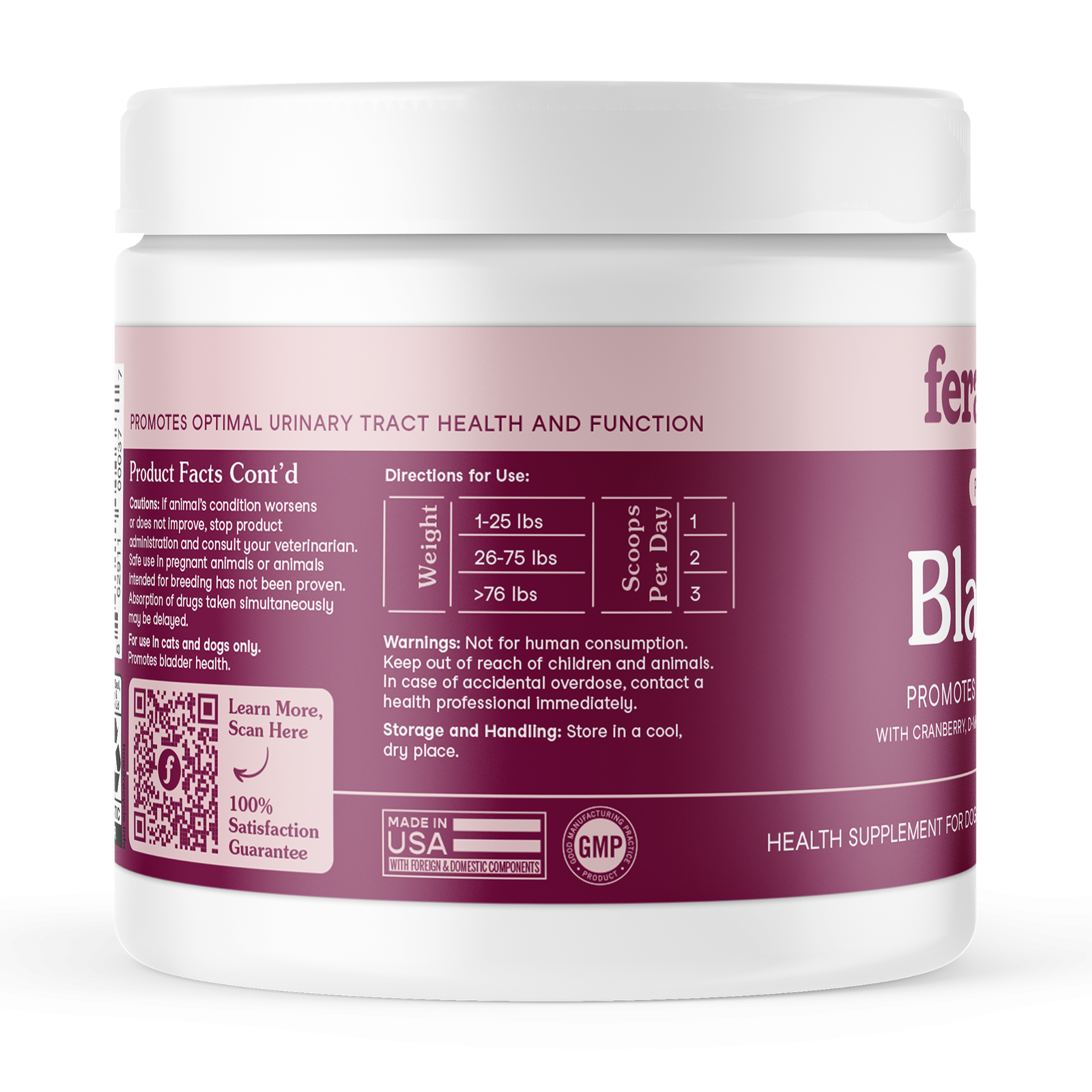 Bladder Support for Dogs and Cats