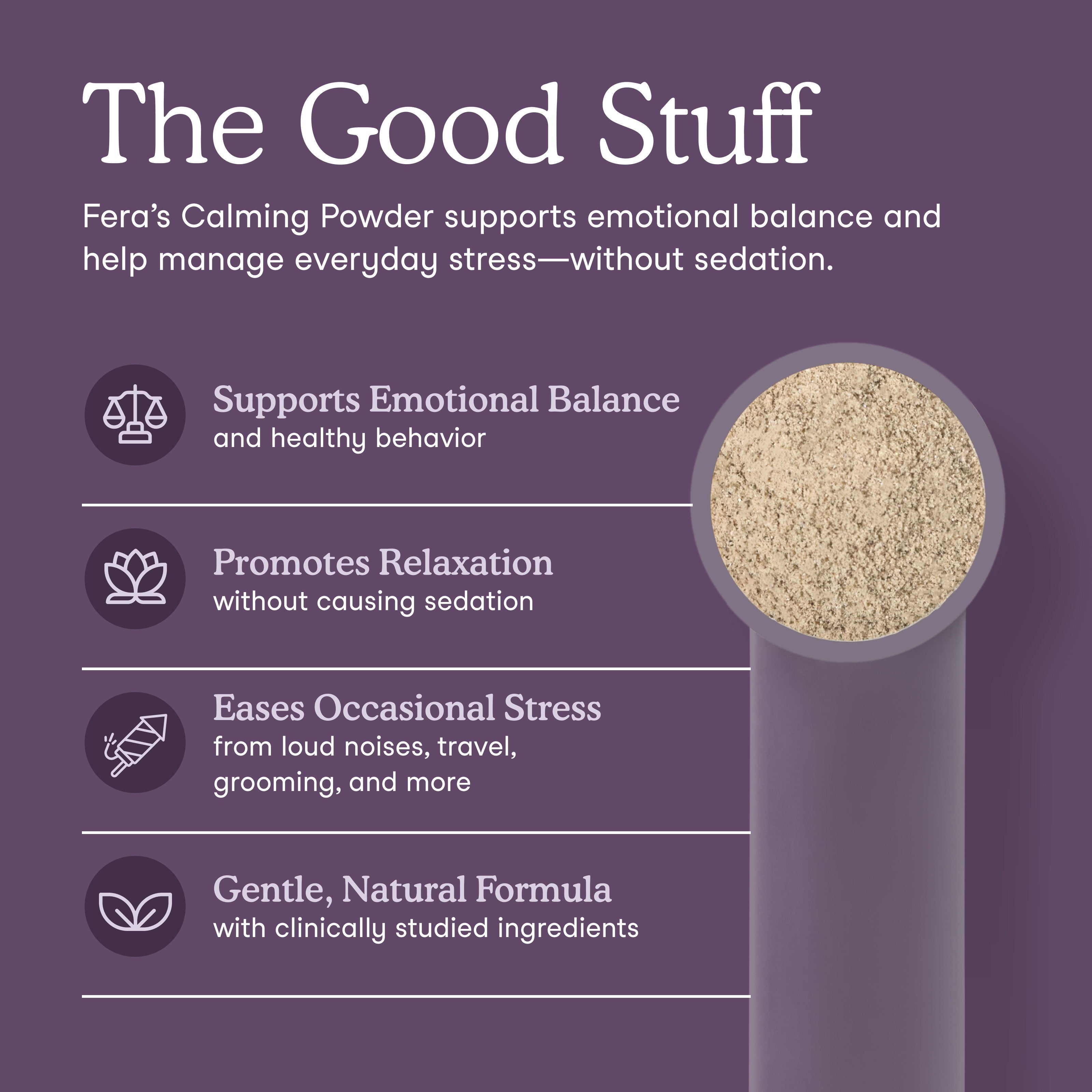 Calming Support for Dogs and Cats