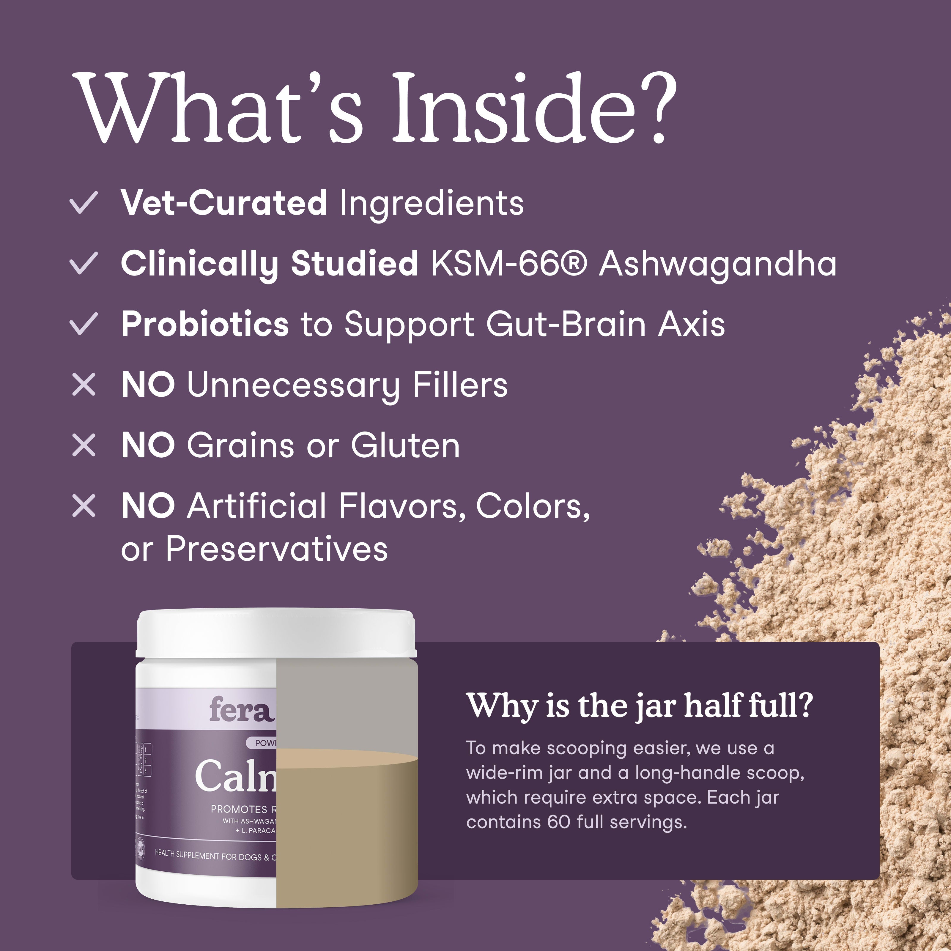 Calming Support for Dogs and Cats