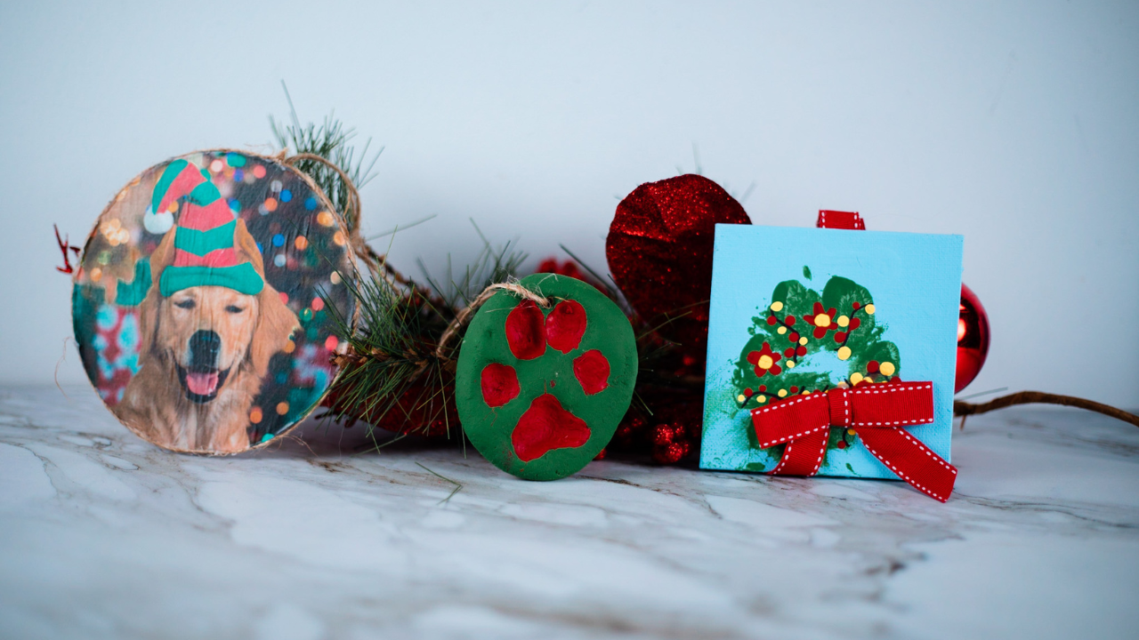 3 Christmas Ornaments to make with your Dog