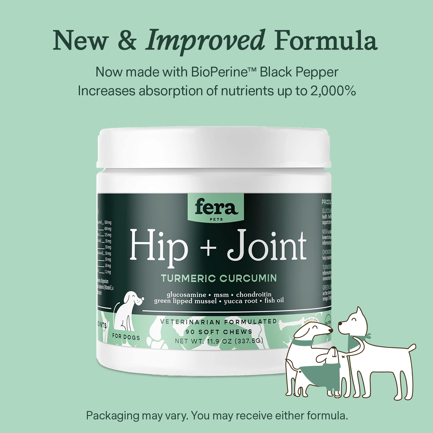Hip + Joint Support for Dogs