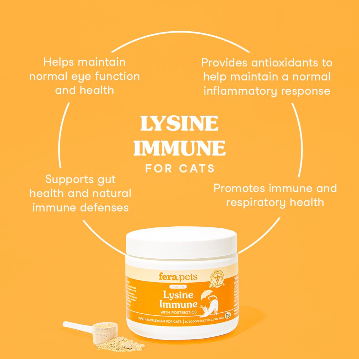 Lysine Immune Supplement for Cats
