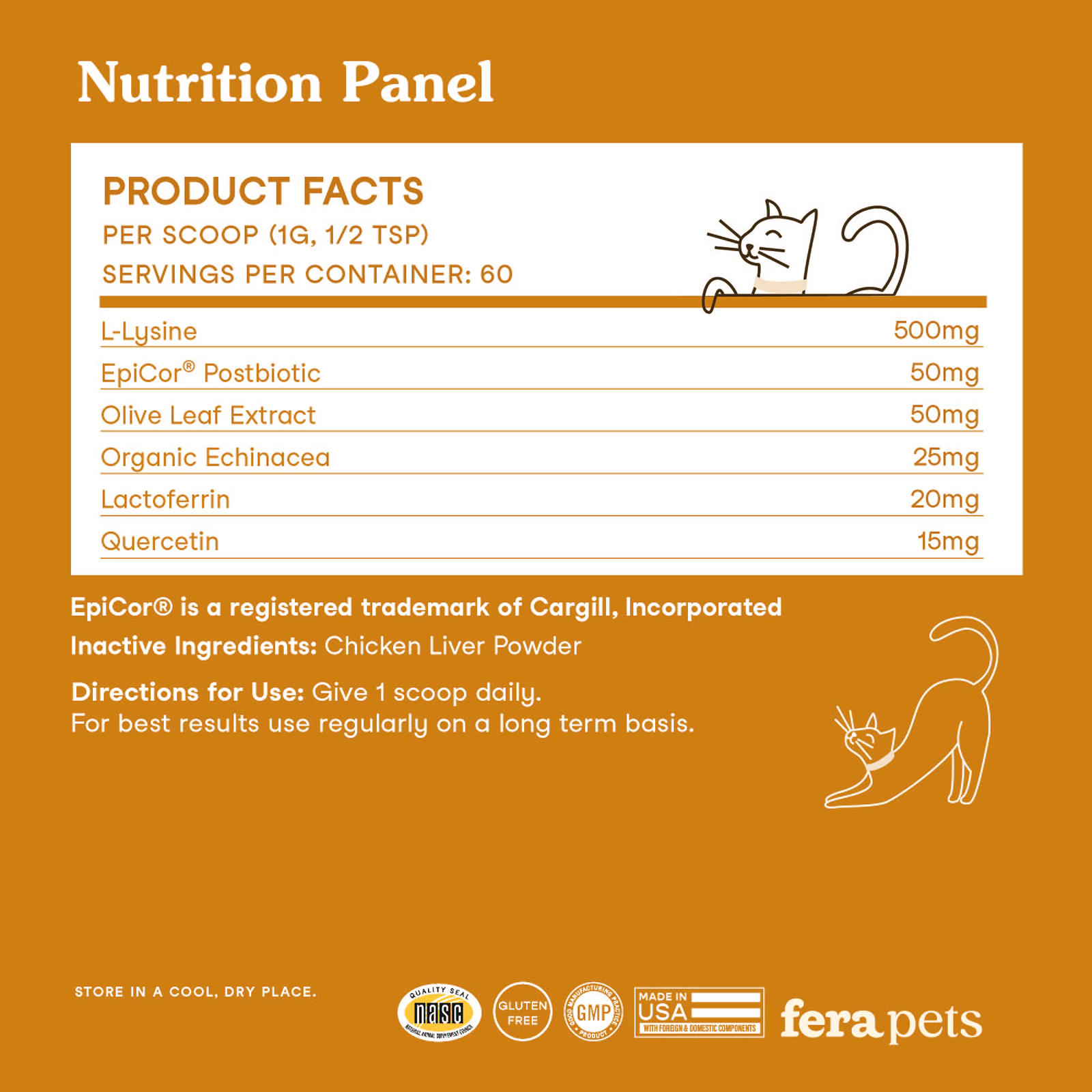 Lysine Immune for Cats