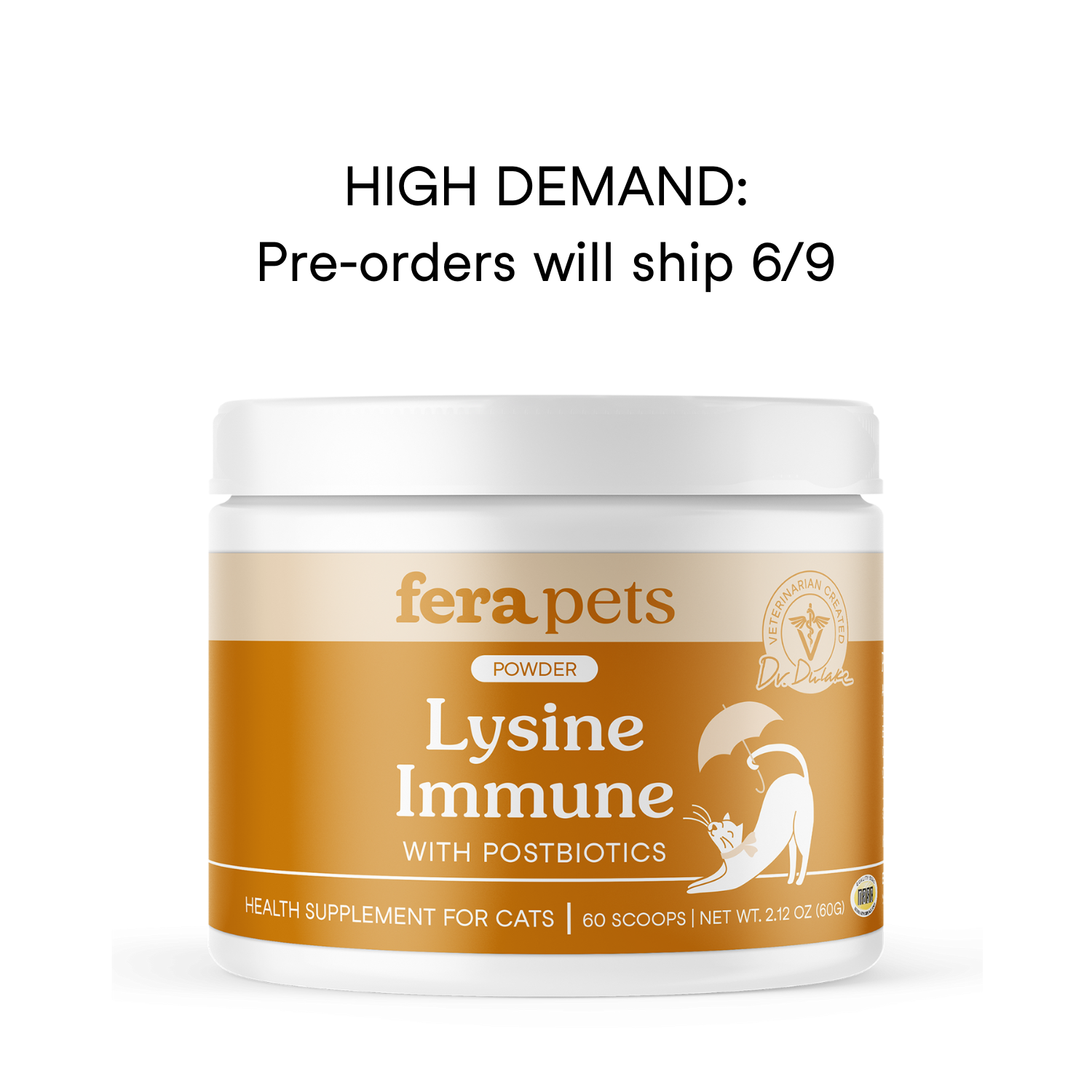 Pre-Order: Lysine Immune for Cats