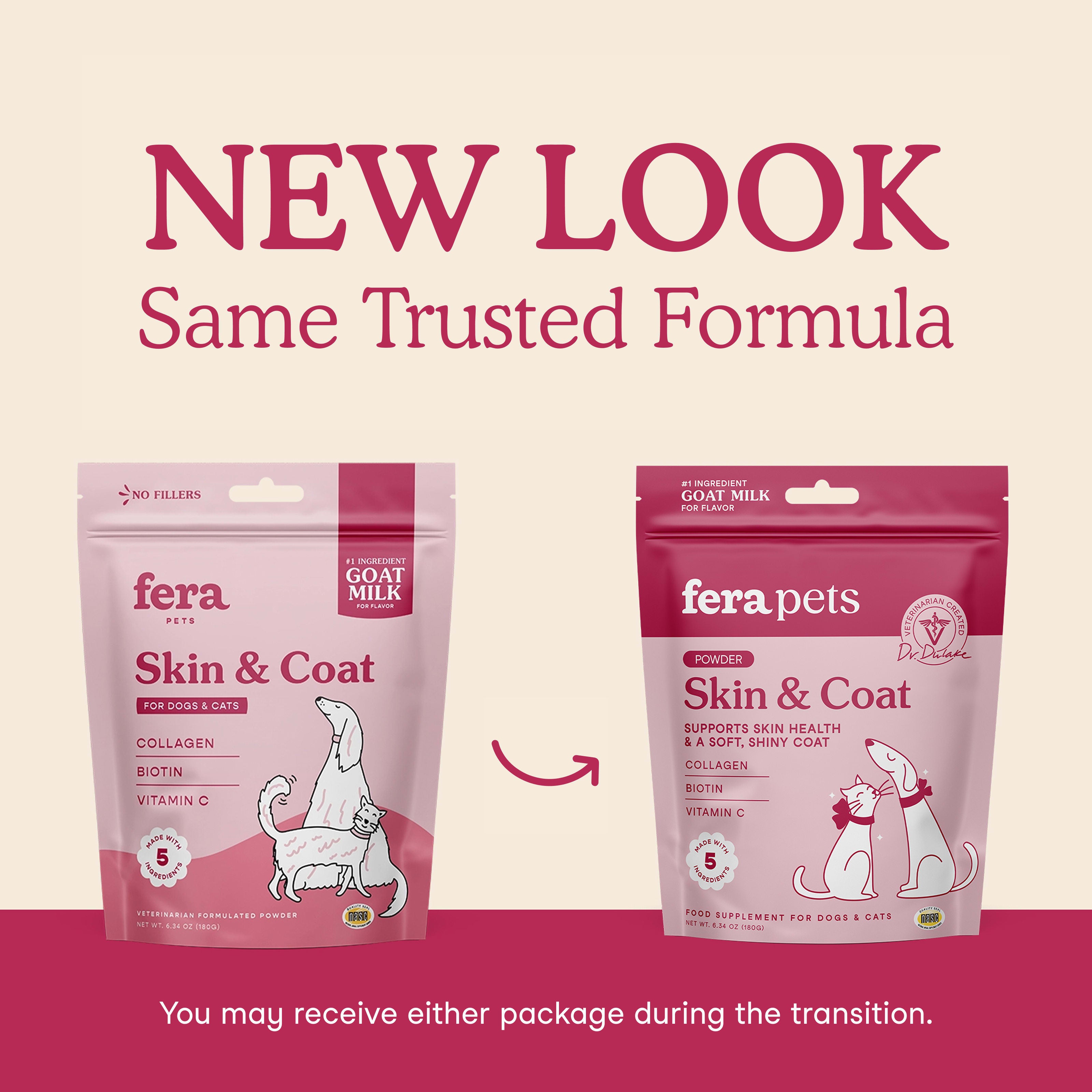 Skin + Coat Goat Milk Topper