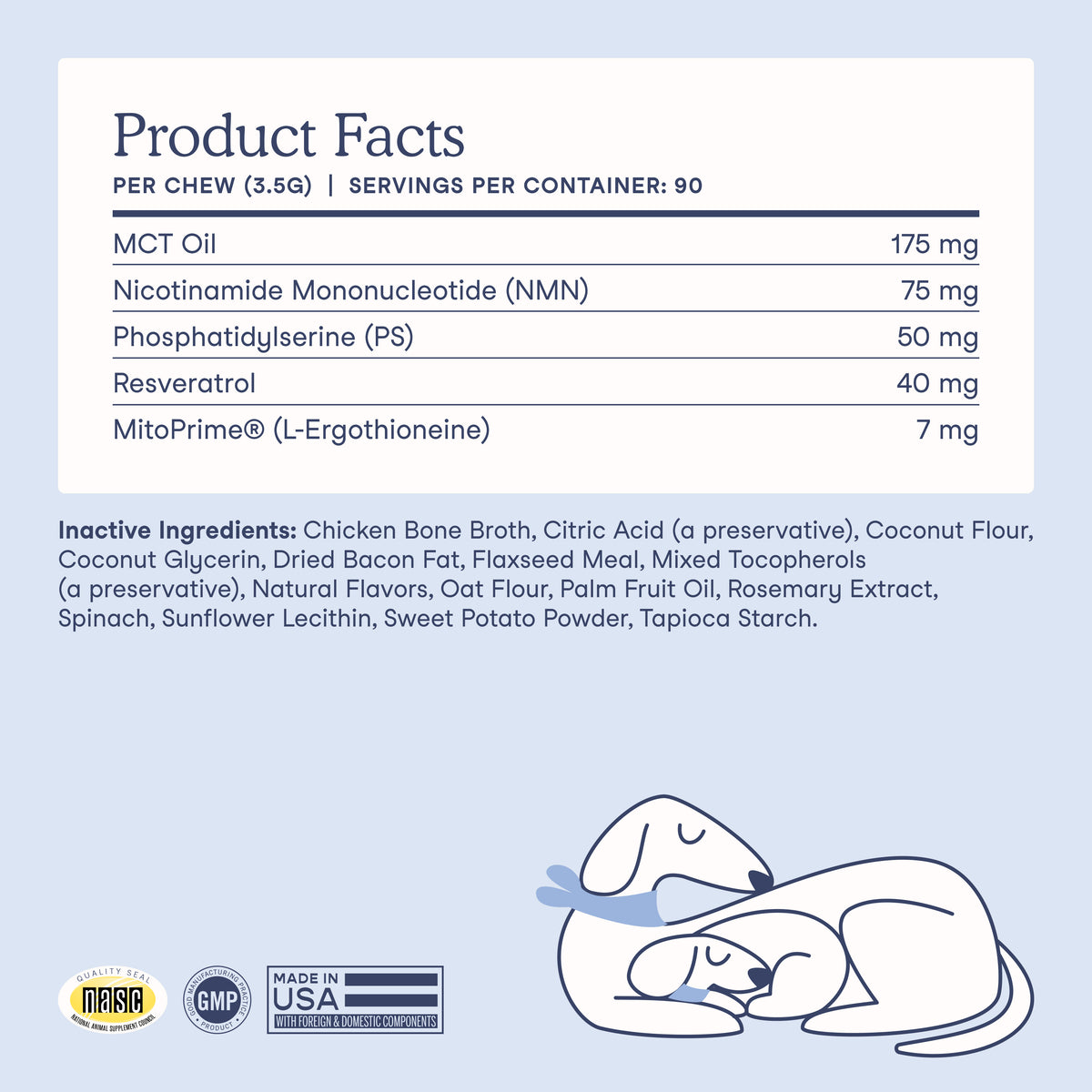 Longevity Soft Chews for Dogs