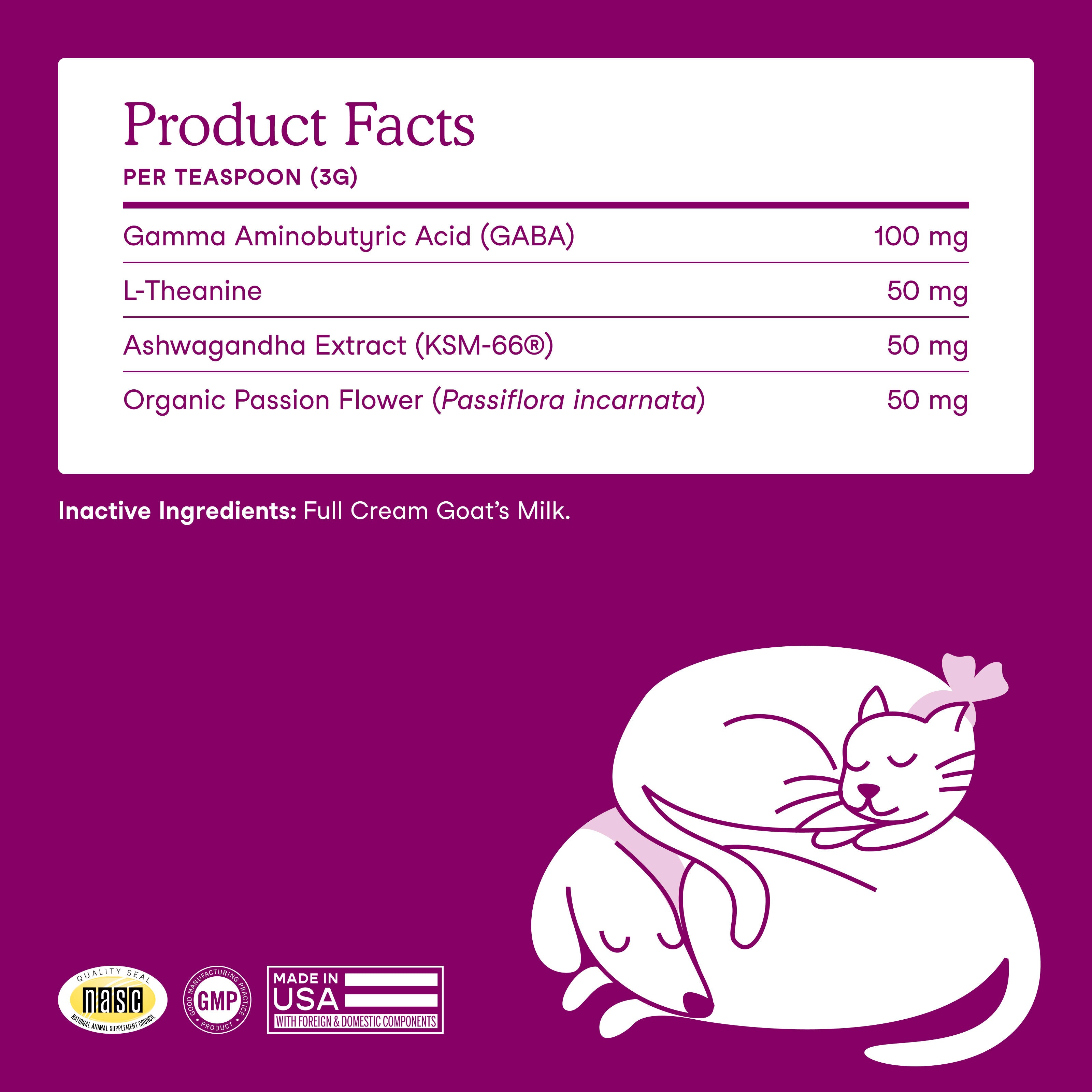 Calm Goat Milk