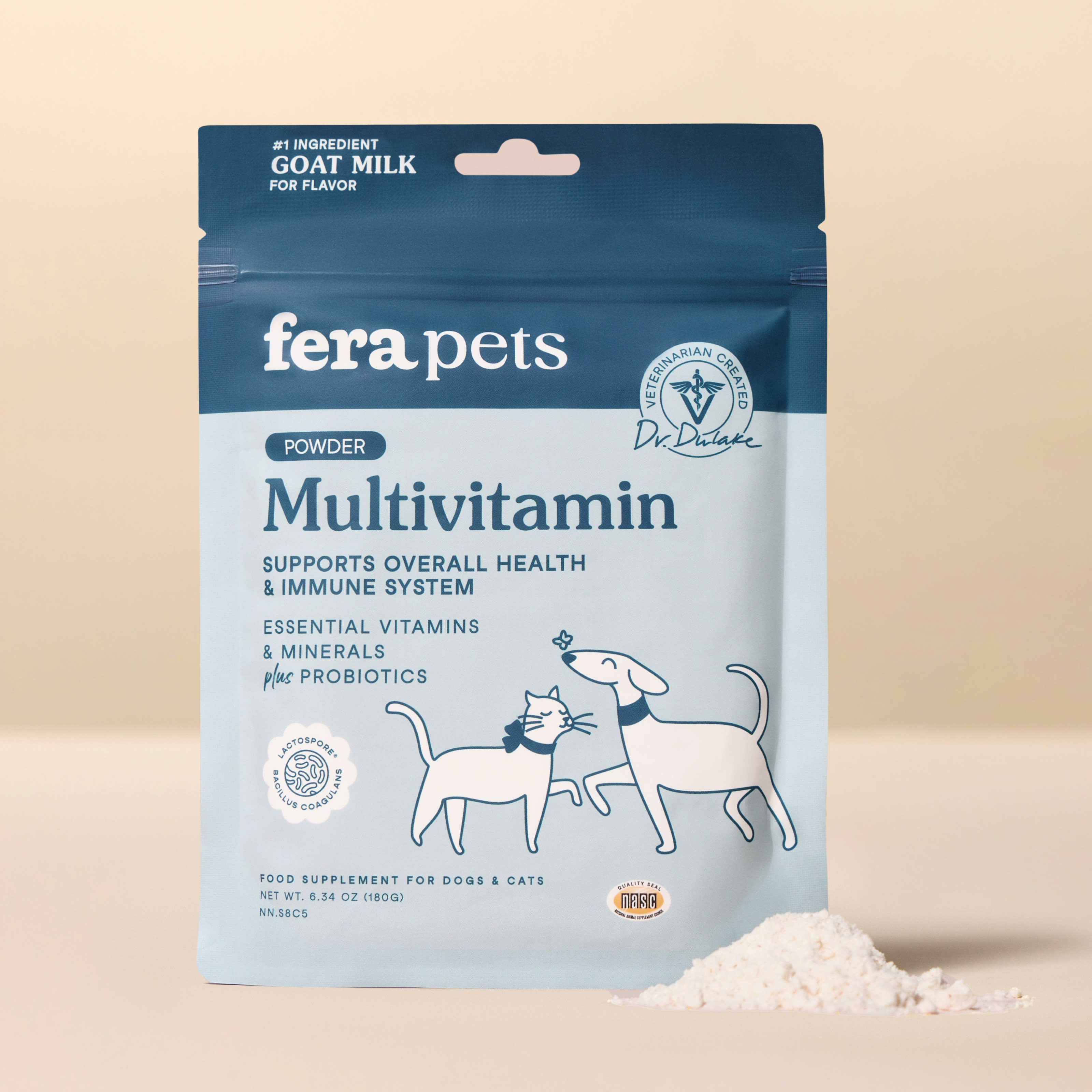 Fera Pets Multivitamin Goat Milk Topper