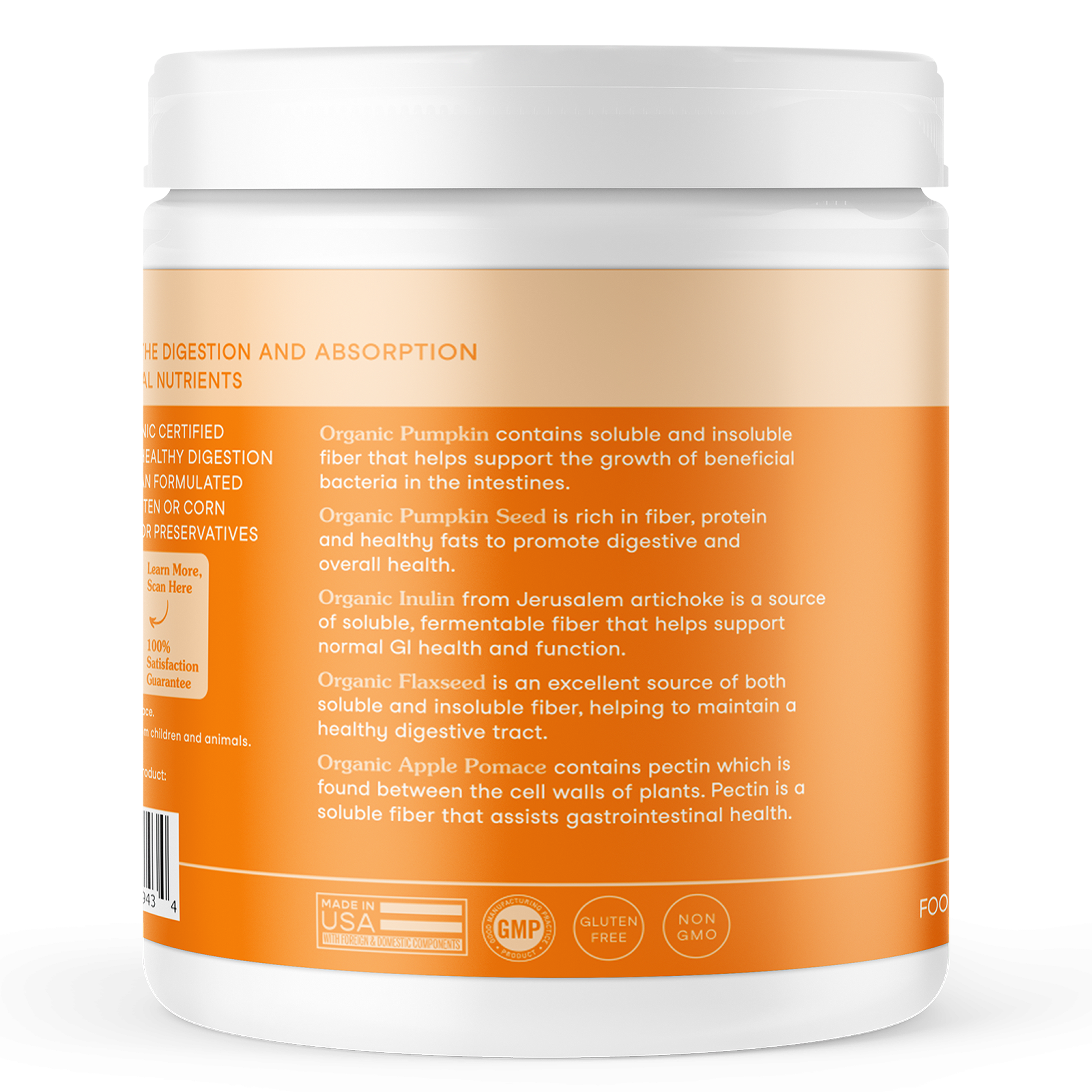 Pumpkin Plus Fiber Support for Dogs and Cats