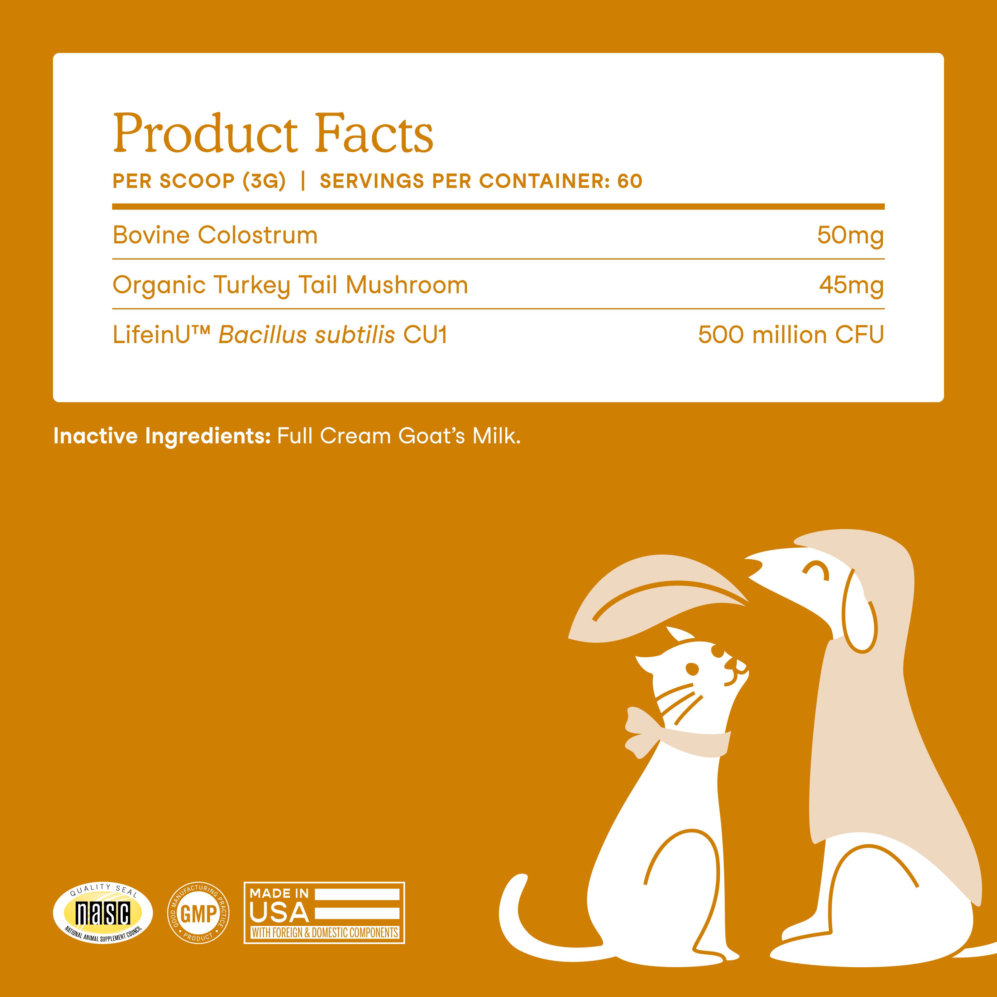 Immune Goat Milk