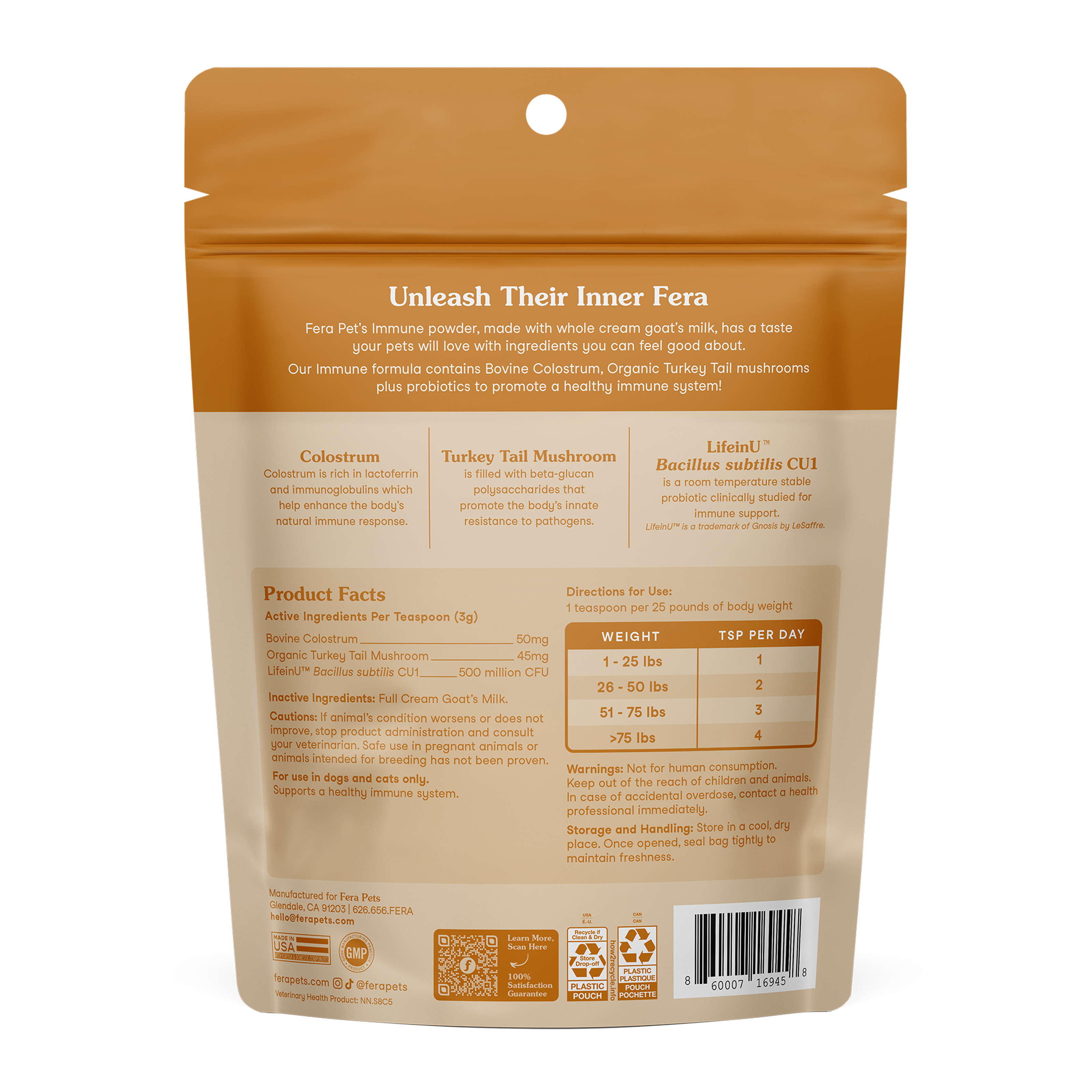Immune Goat Milk