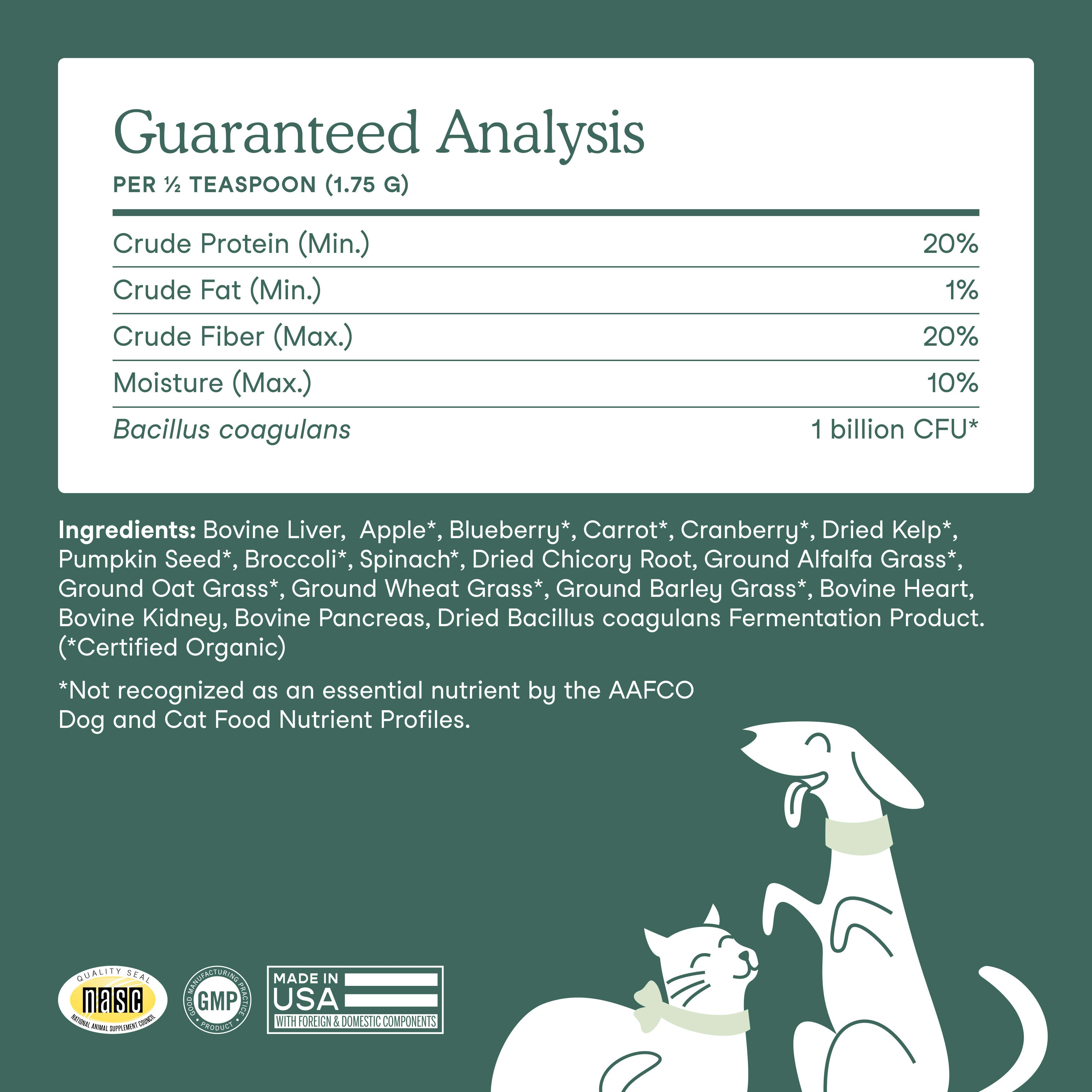 Whole Food Multivitamin Topper