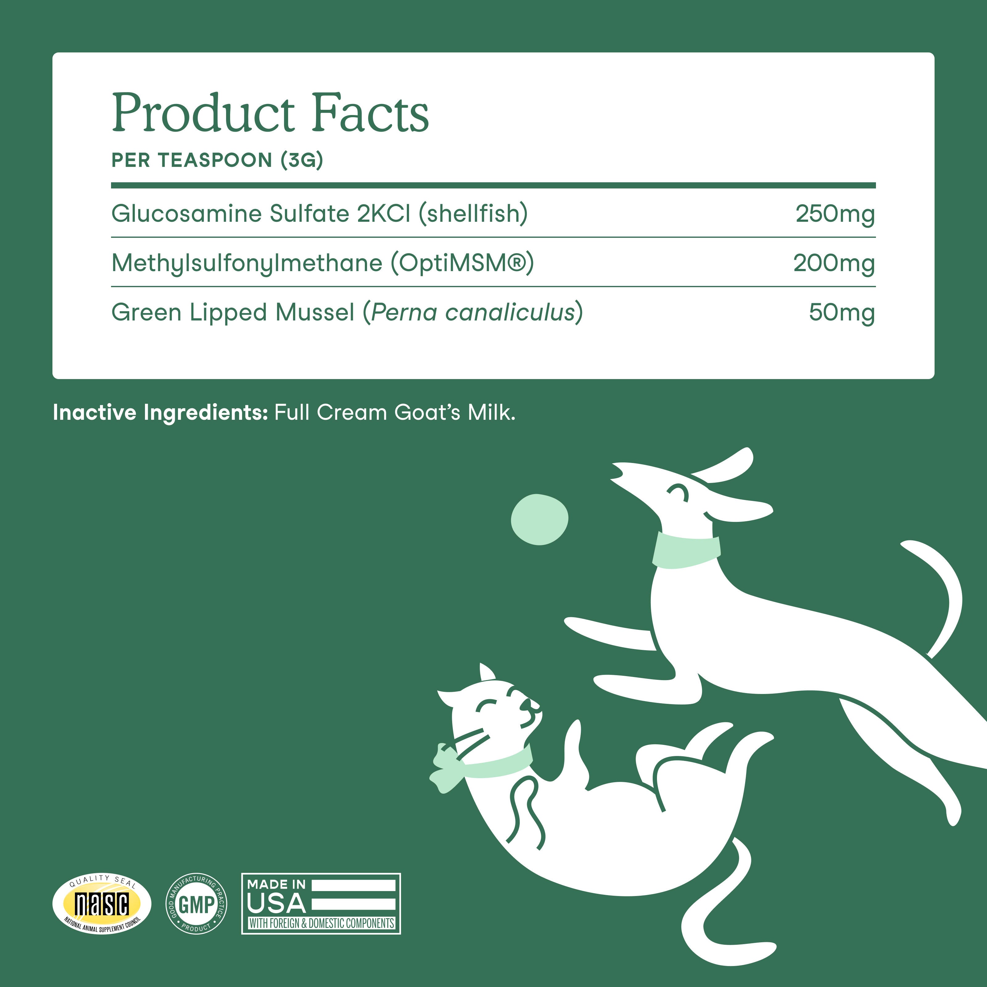 Hip + Joint Goat Milk