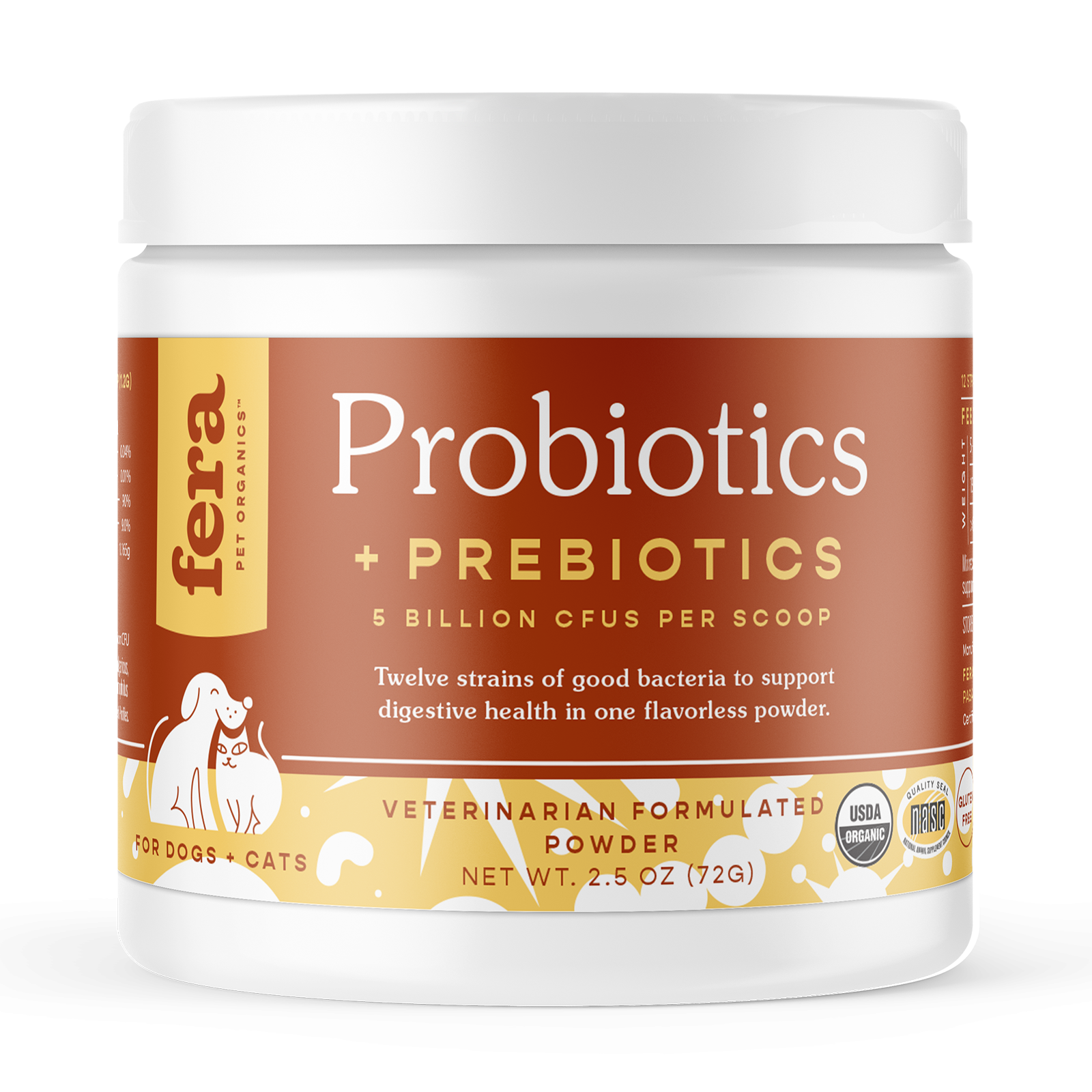 USDA Organic Probiotics with Prebiotics